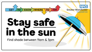 Sun safety - babies and children poster